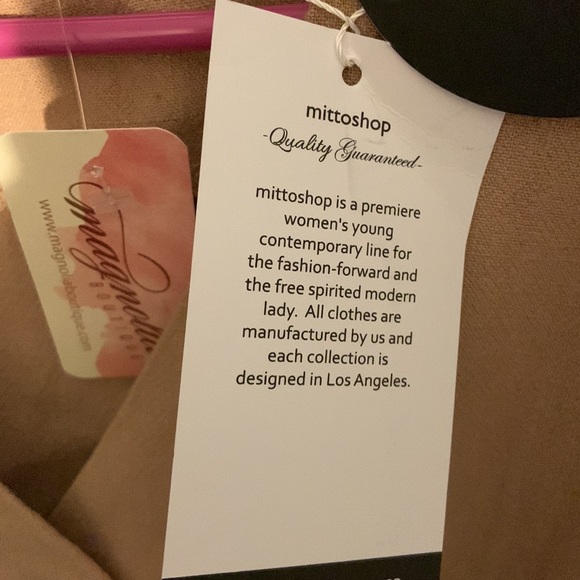 Button Down Tie Waist Midi Dress - Picture 4 of 6